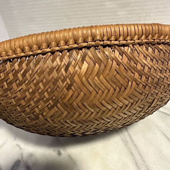 Vintage utility basket hand made Boho fruit/ bread/veggie all purpose basket - Picture 10 of 12